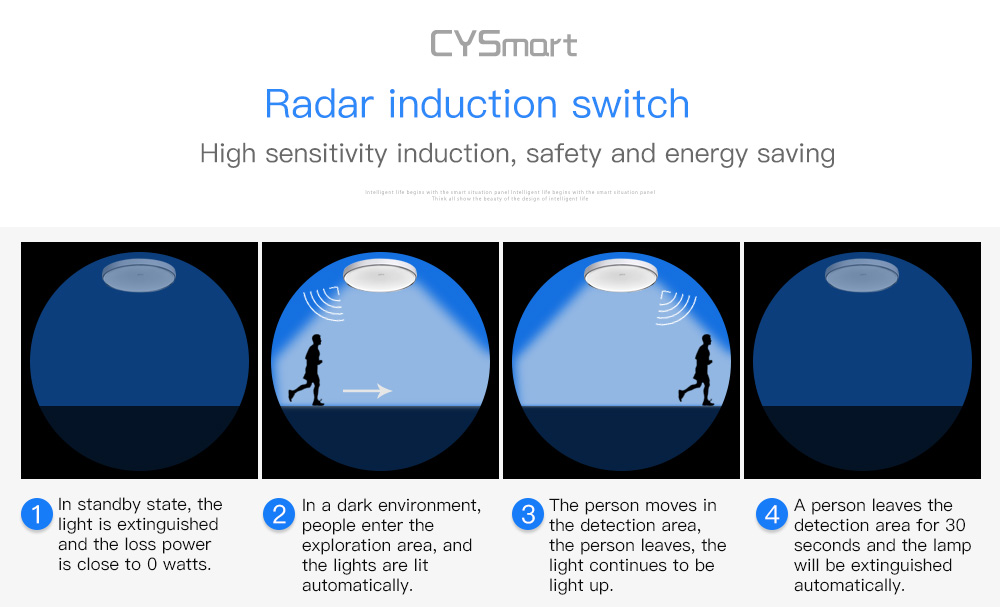 Smart radar switch